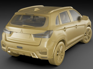 mitsubishi asx 2020 3D Model