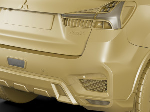 mitsubishi asx 2020 3D Model