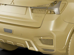 mitsubishi asx 2020 3D Model