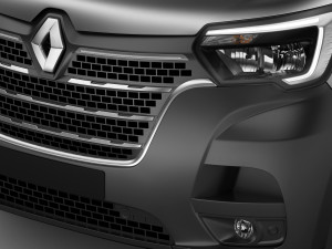 renault master van l2h2 2019 Model 3D
