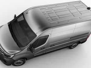 renault master van l2h2 2019 Model 3D