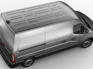 renault master van l2h2 2019 Model 3D