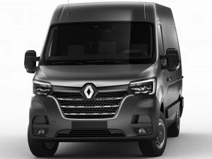renault master van l2h2 2019 3D Model