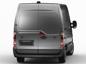 renault master van l2h2 2019 Model 3D