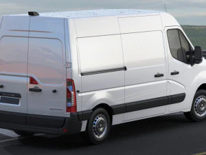 renault master van l2h2 2019 3D Model