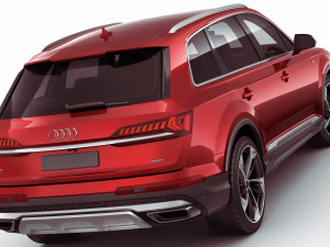 audi q7 2020 Modello 3D