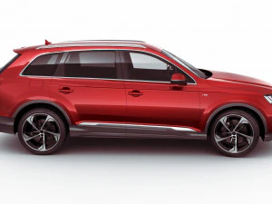 audi q7 2020 3D Model