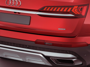 audi q7 2020 Modello 3D