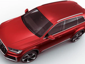 audi q7 2020 3D Model