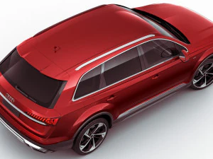 audi q7 2020 3D Model