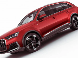 audi q7 2020 3D Model