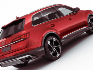 audi q7 2020 3D Model