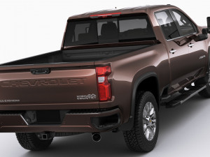 chevrolet silverado 2500hd 2020 3D Model