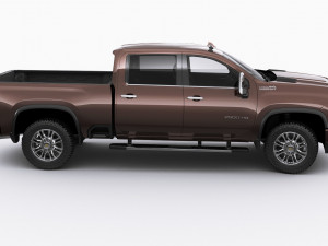 chevrolet silverado 2500hd 2020 3D Model