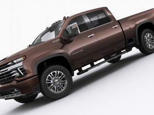 chevrolet silverado 2500hd 2020 3D Model