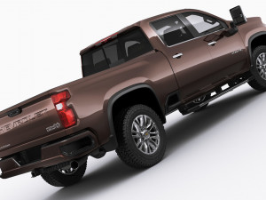 chevrolet silverado 2500hd 2020 3D Model