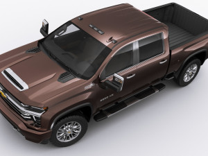 chevrolet silverado 2500hd 2020 3D Model