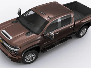 chevrolet silverado 2500hd 2020 3D Model