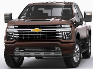 chevrolet silverado 2500hd 2020 3D Model
