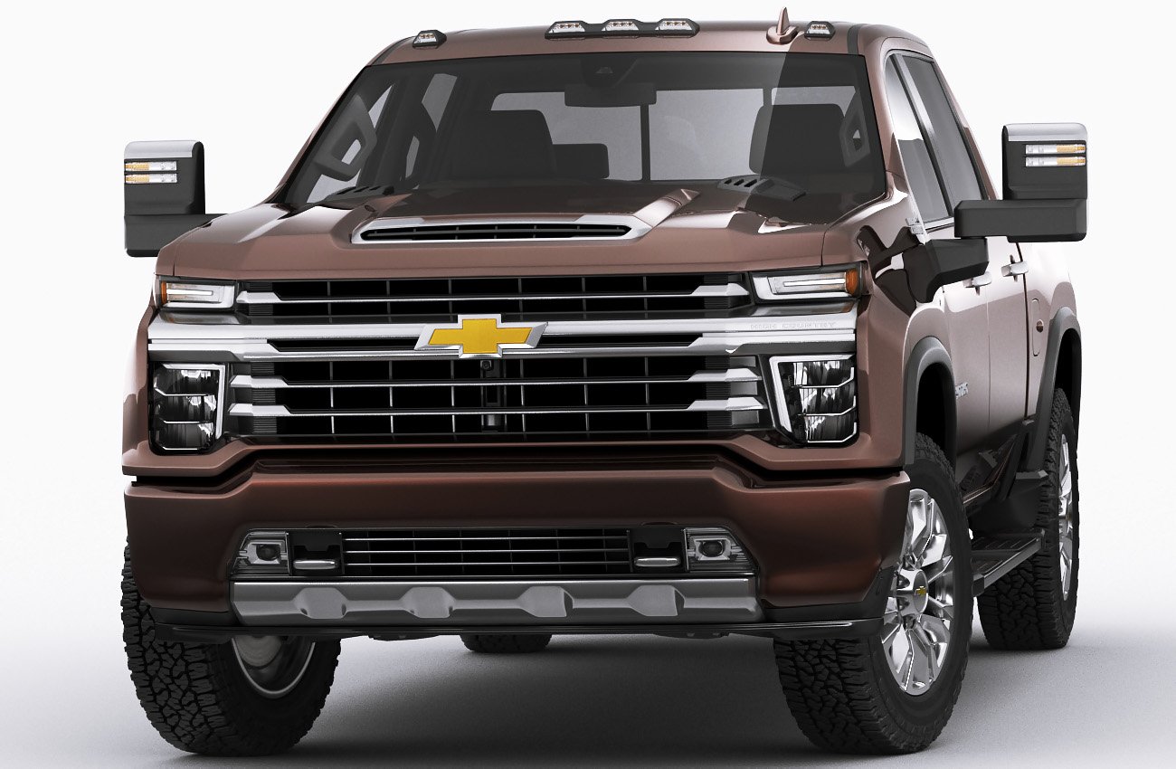 Chevrolet Silverado 2500HD 2020 3D Model in Truck 3DExport