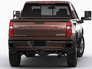 chevrolet silverado 2500hd 2020 3D Model
