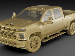 chevrolet silverado 2500hd 2020 3D Model