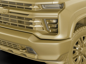 chevrolet silverado 2500hd 2020 3D Model