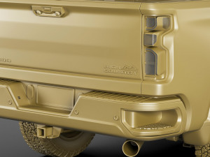 chevrolet silverado 2500hd 2020 3D Model