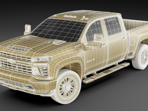 chevrolet silverado 2500hd 2020 3D Model