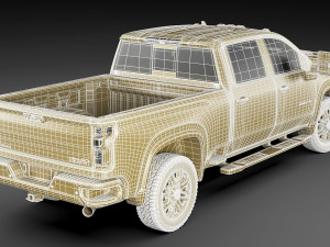chevrolet silverado 2500hd 2020 3D Model