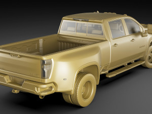 chevrolet silverado 3500hd 2020 Modèle 3D