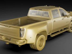 chevrolet silverado 3500hd 2020 3D Model