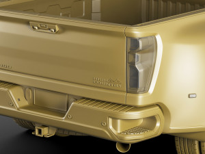 chevrolet silverado 3500hd 2020 Modèle 3D