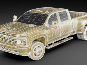 chevrolet silverado 3500hd 2020 3D Model