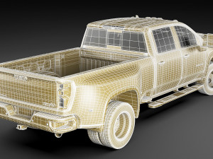 chevrolet silverado 3500hd 2020 Modèle 3D