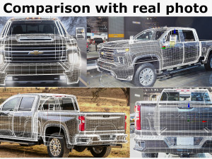chevrolet silverado 3500hd 2020 Modèle 3D