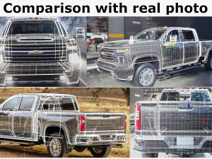 chevrolet silverado 3500hd 2020 3D Model