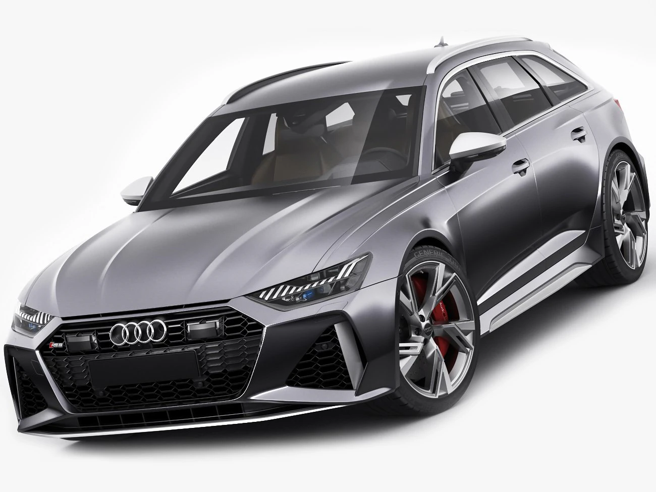 audi rs6 avant 2020 3D Model .c4d .max .obj .3ds .fbx .stl .blend