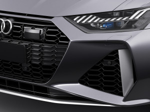 audi rs6 avant 2020 Modelo 3D
