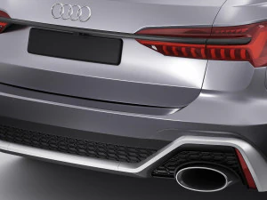 audi rs6 avant 2020 3D Model