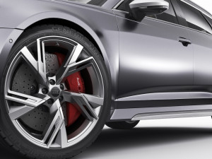 audi rs6 avant 2020 Modelo 3D