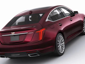 cadillac ct5 2020 3D Model