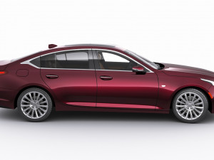 cadillac ct5 2020 3D 모델