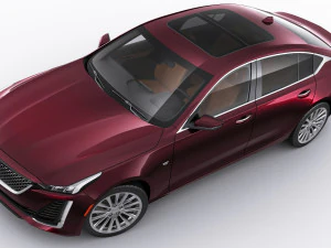 cadillac ct5 2020 3D Model