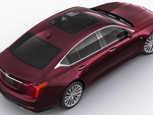 cadillac ct5 2020 3D 모델