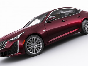 cadillac ct5 2020 3D 모델