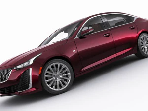 cadillac ct5 2020 3D Model