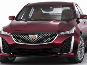 cadillac ct5 2020 3D Model
