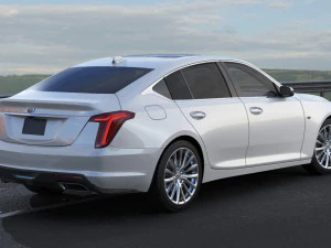 cadillac ct5 2020 3D Model