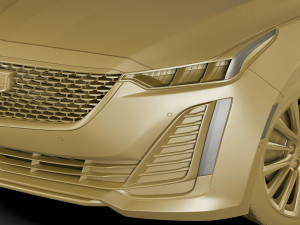 cadillac ct5 2020 3D 모델